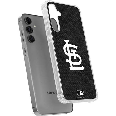 MLB St Louis Cardinals Dark Wash Galaxy S24 Plus Clear Case